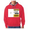 Adult Heavy BlendTM Contrast 50/50 Hooded Sweatshirt Thumbnail