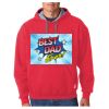 Adult Heavy BlendTM Contrast 50/50 Hooded Sweatshirt Thumbnail