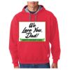 Adult Heavy BlendTM Contrast 50/50 Hooded Sweatshirt Thumbnail